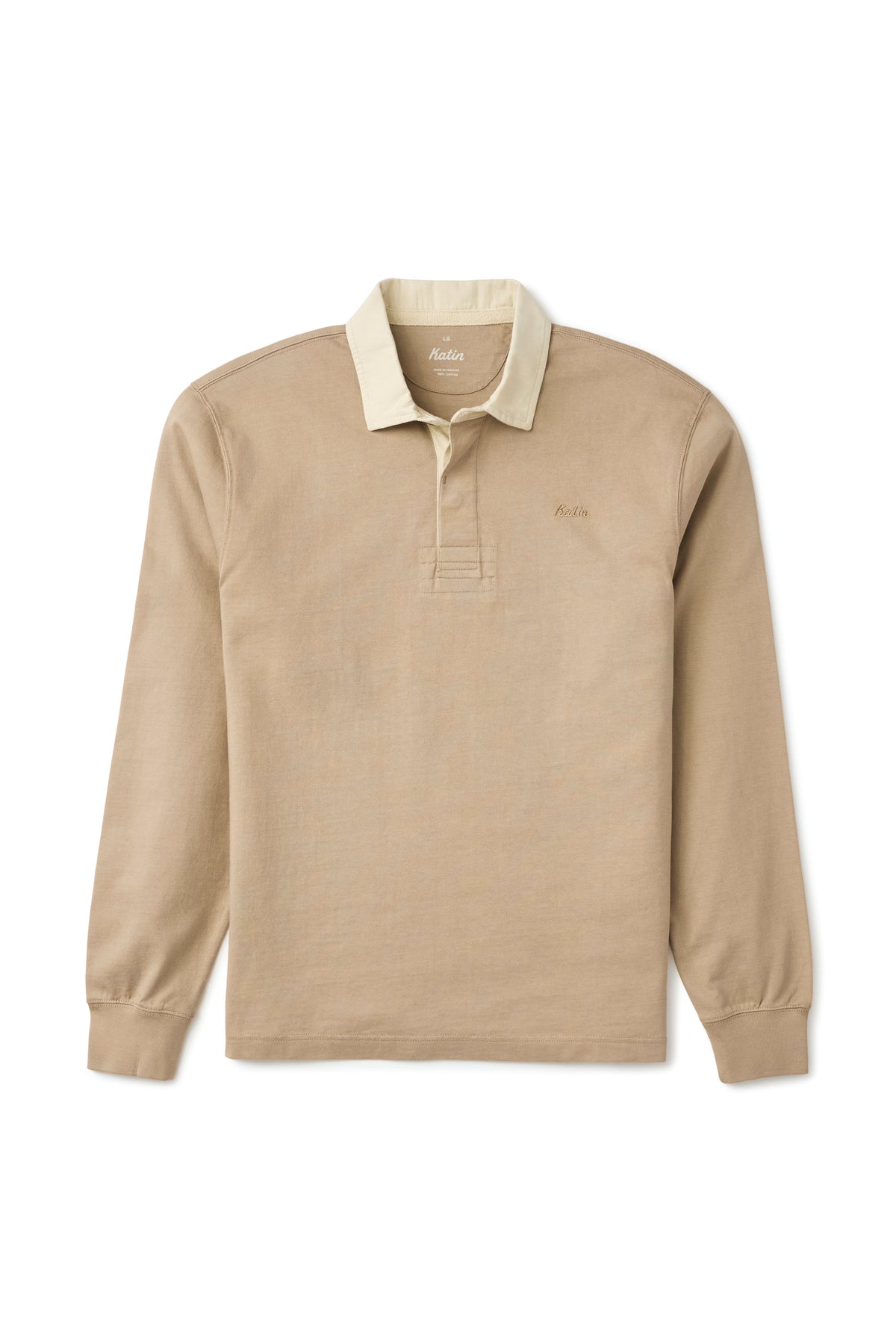 Katin Ronan Polo, Taupe Vintage Wash