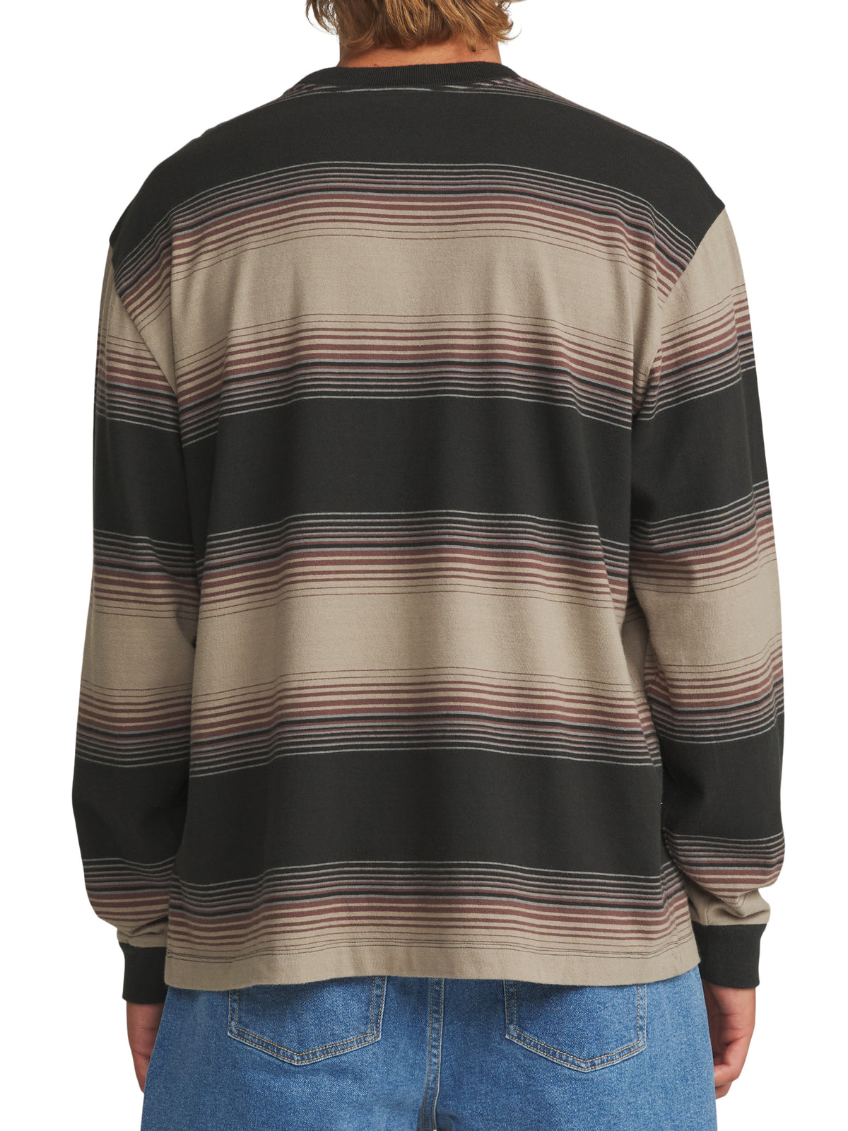 Sunset Box Fit Ls Tee