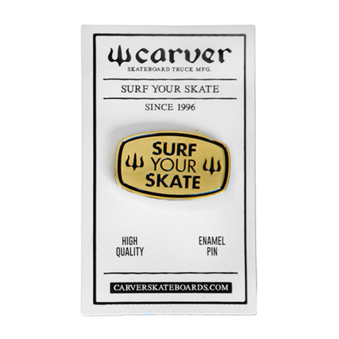 Carver Surf Your Skate Pin סיכת מתכת של קארבר