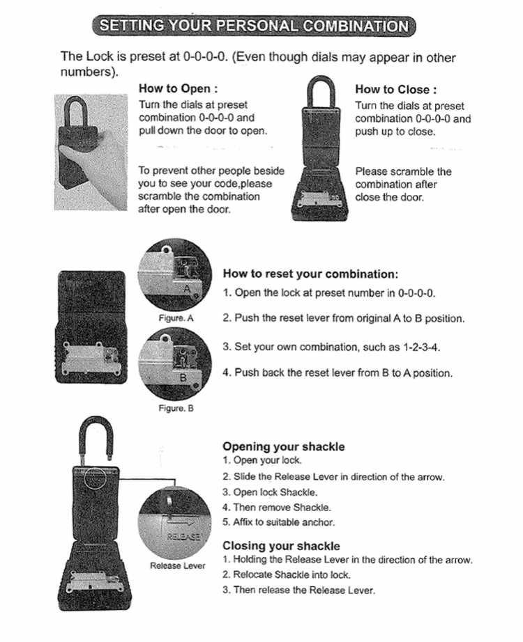 KEY VAULT OCEAN & EARTH - מנעול למפתחות