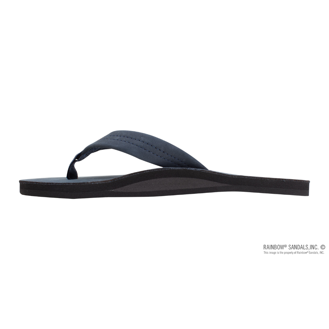 Premier Leather Single Layer Arch - Navy