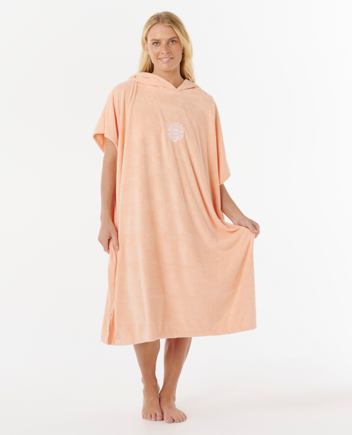 Classic Surf Hooded Towel – BRIGHT PEACH