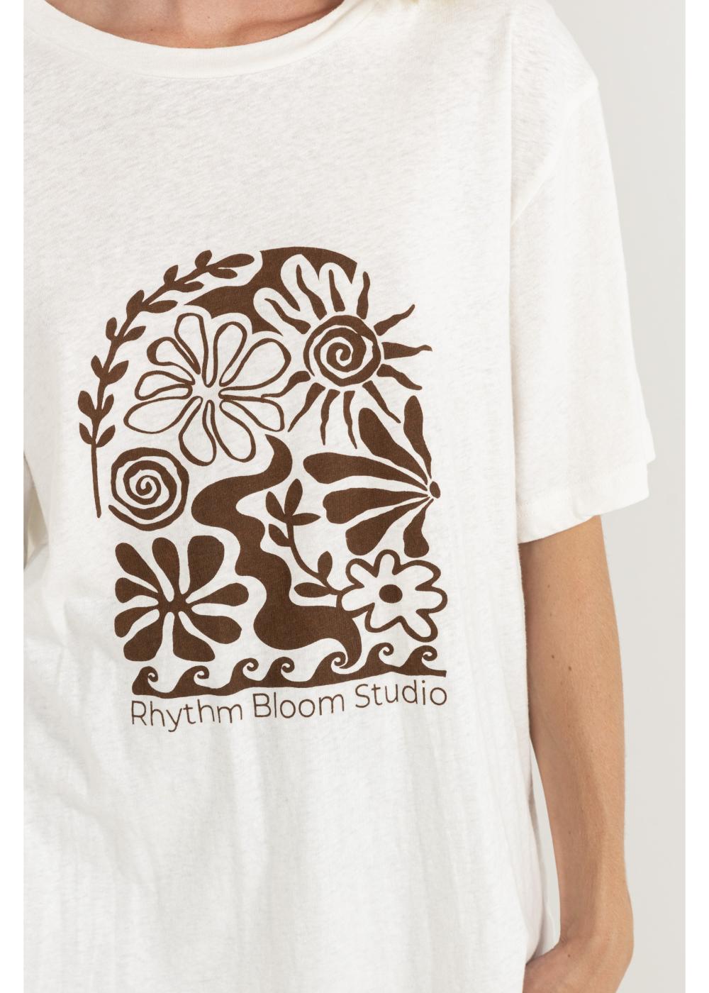 Bloom Studio Oversized T-Shirt - טי-שירט כותנה/פשתן