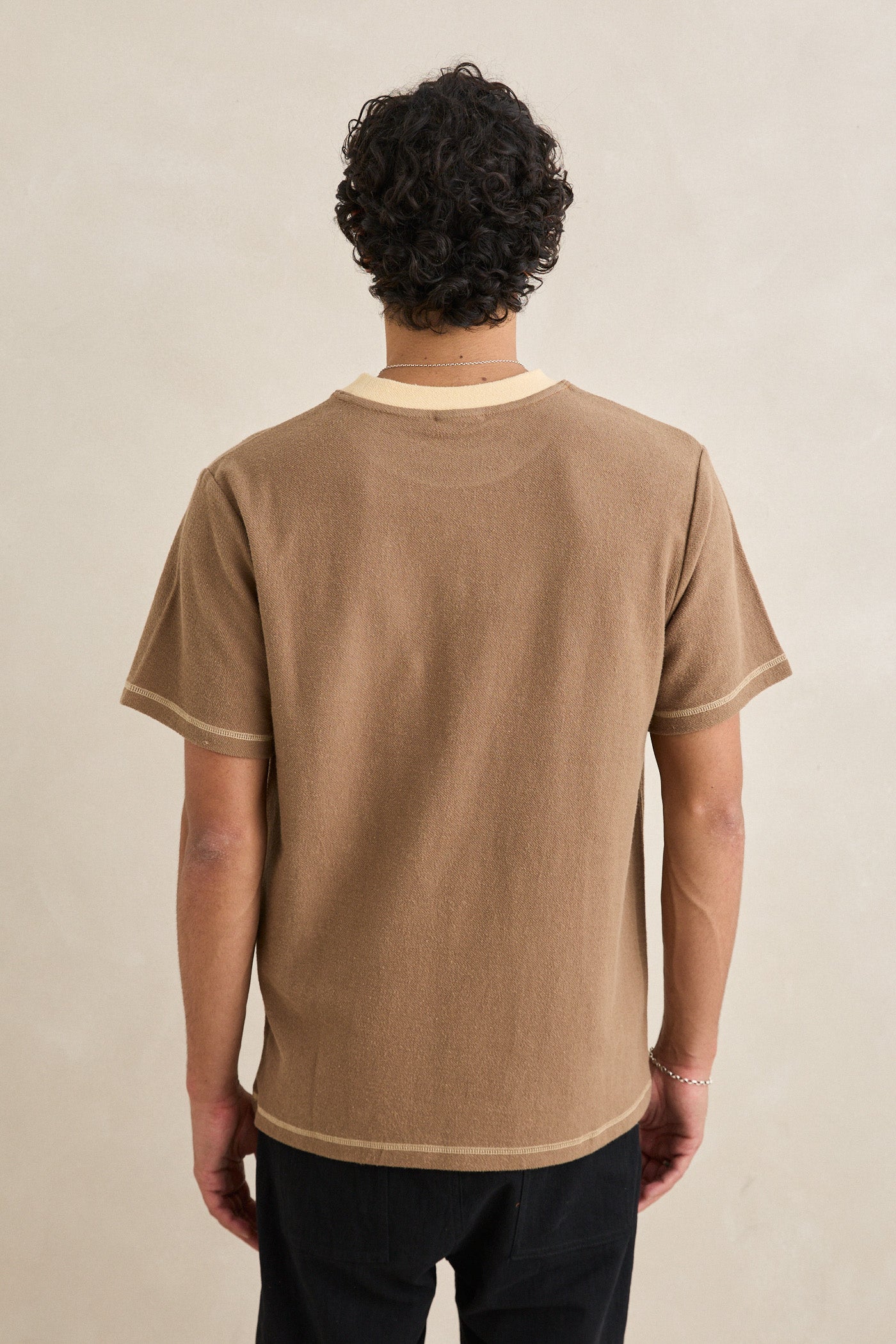 Contrast Vintage Terry Ss T-Shirt