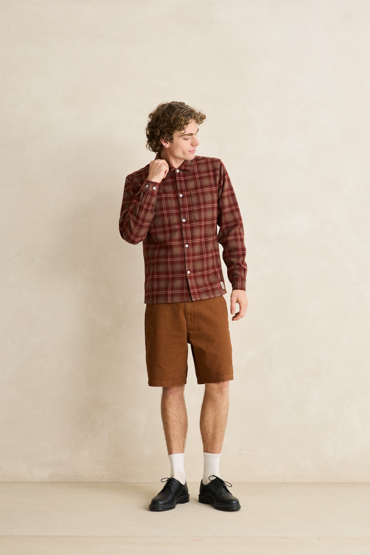 Cross Roads LS Flannel Red