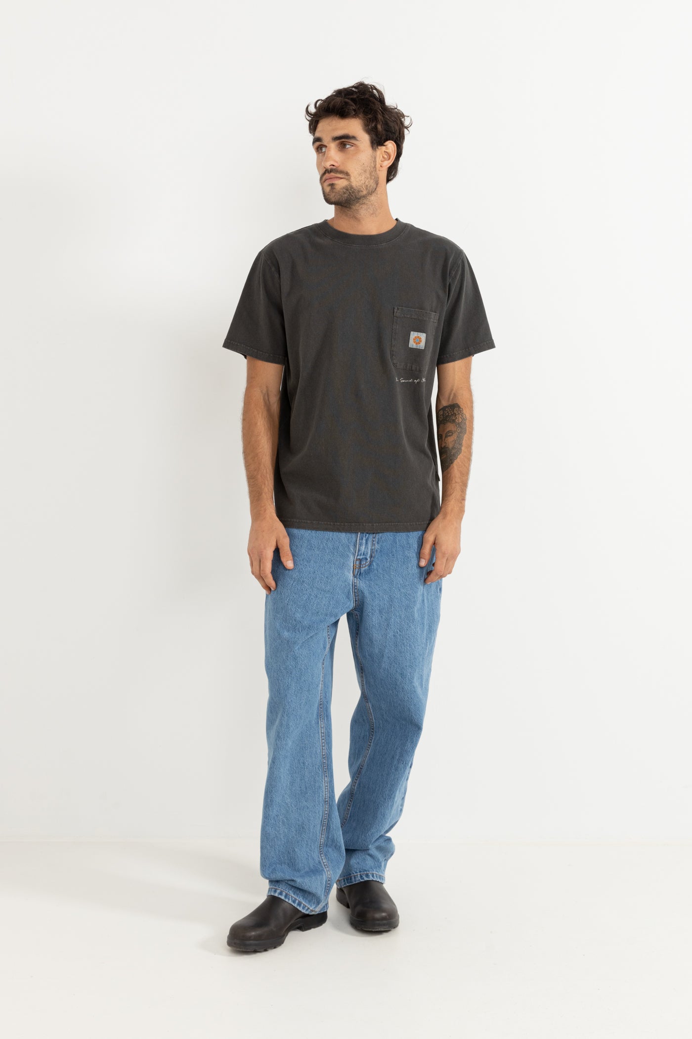 Vintage Pocket Ss T-Shirt F25
