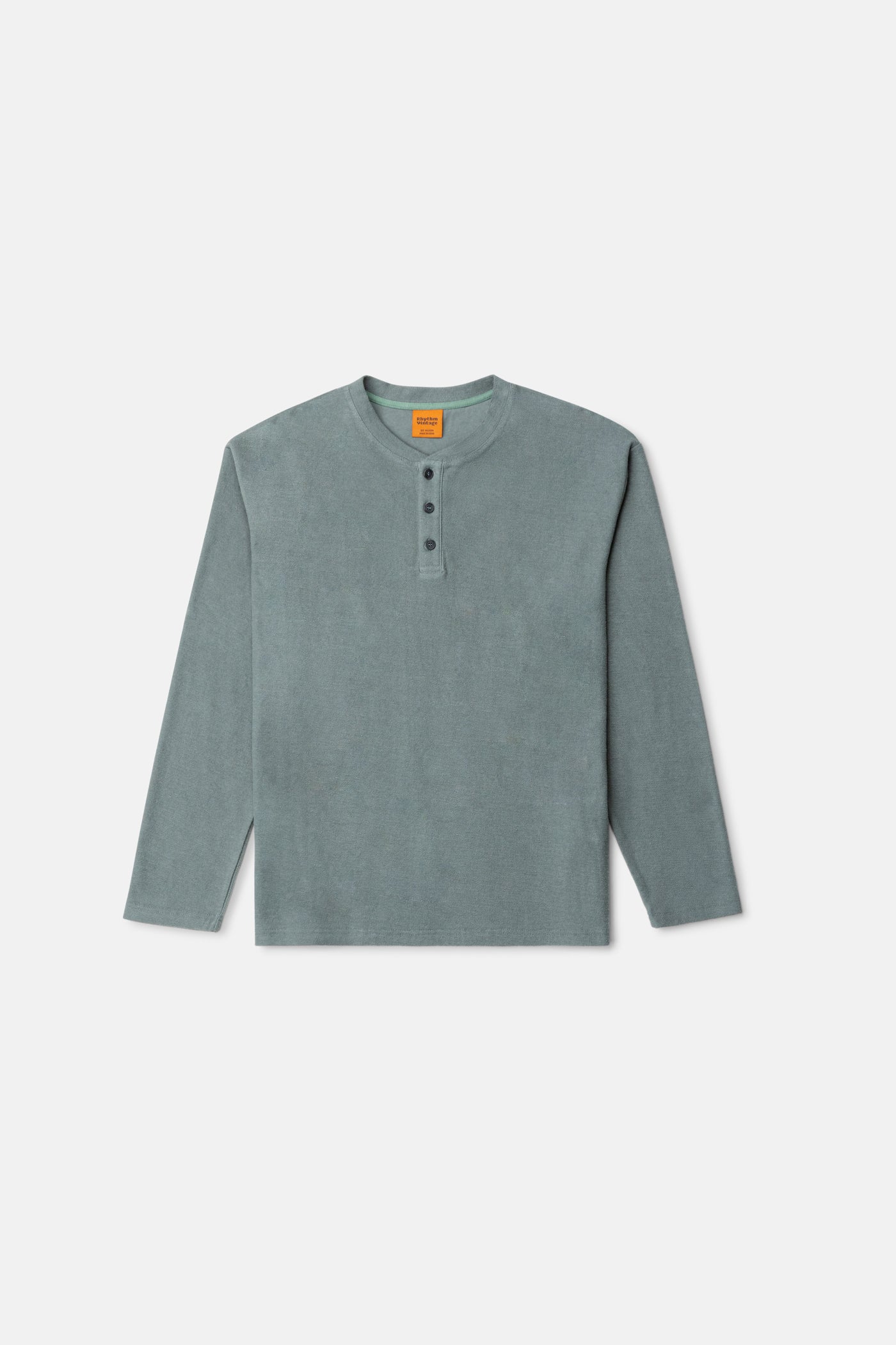 Vintage Terry Ls Henley F25