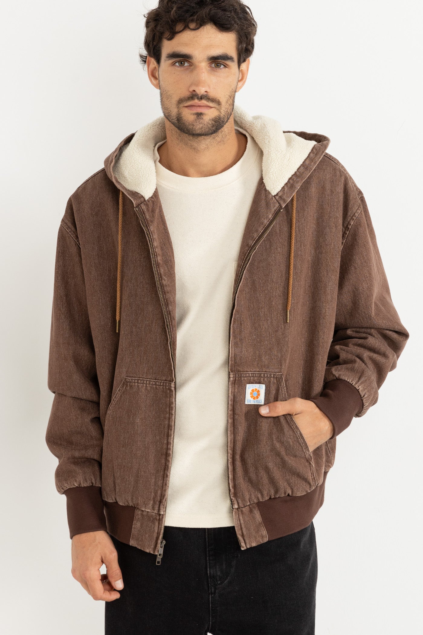 Insulated Denim Work Jacket F25