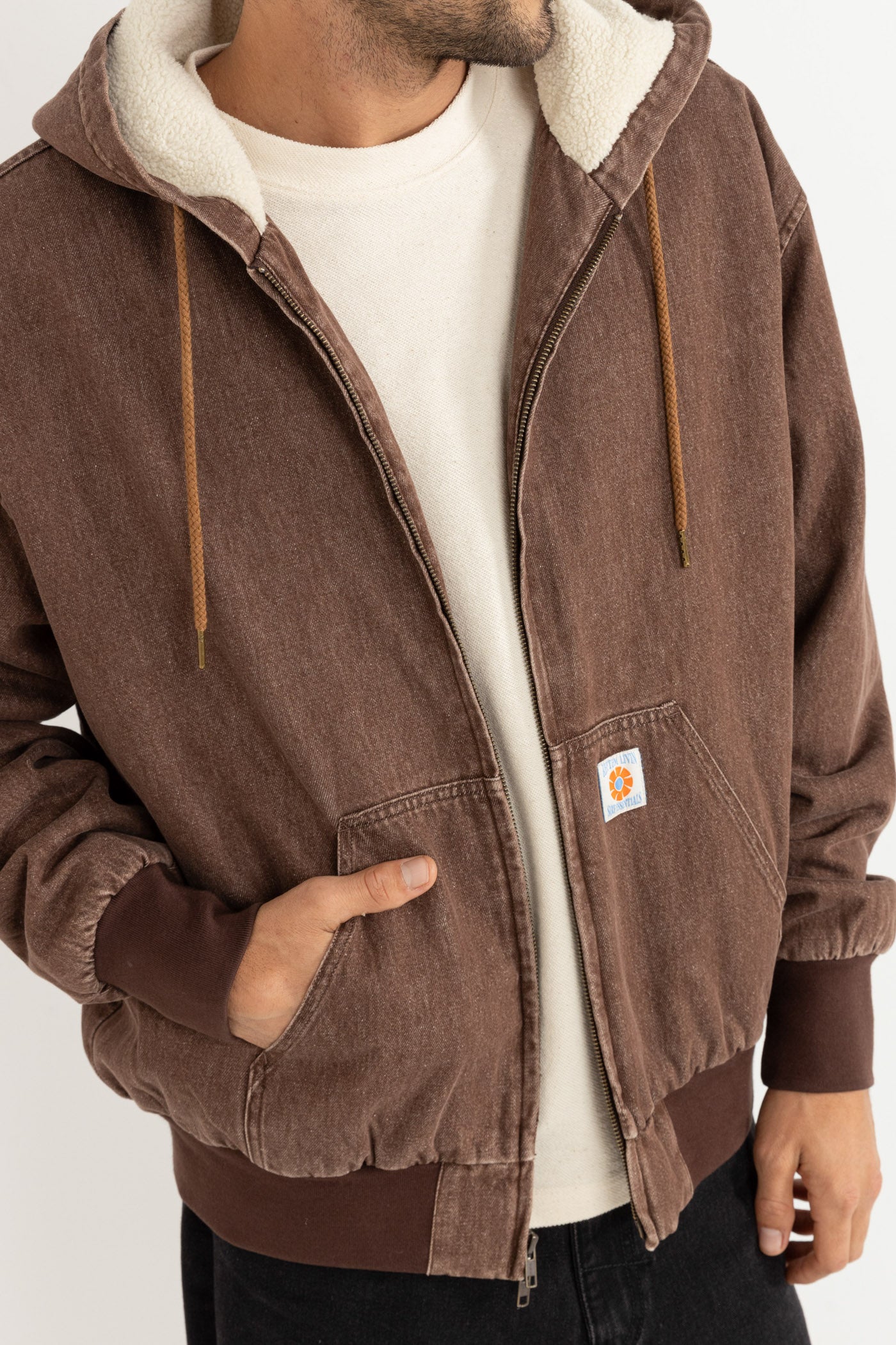 Insulated Denim Work Jacket F25
