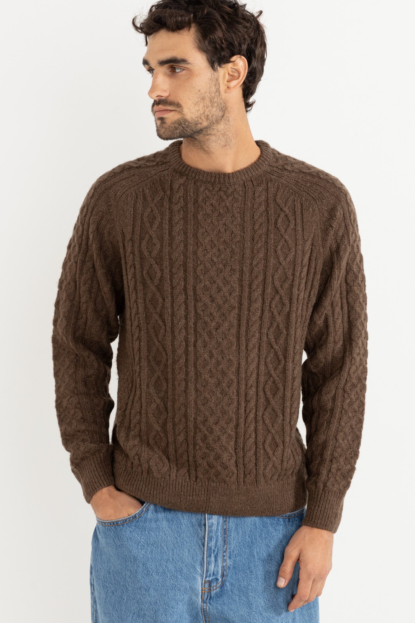 Mohair Fishermans Knit F25