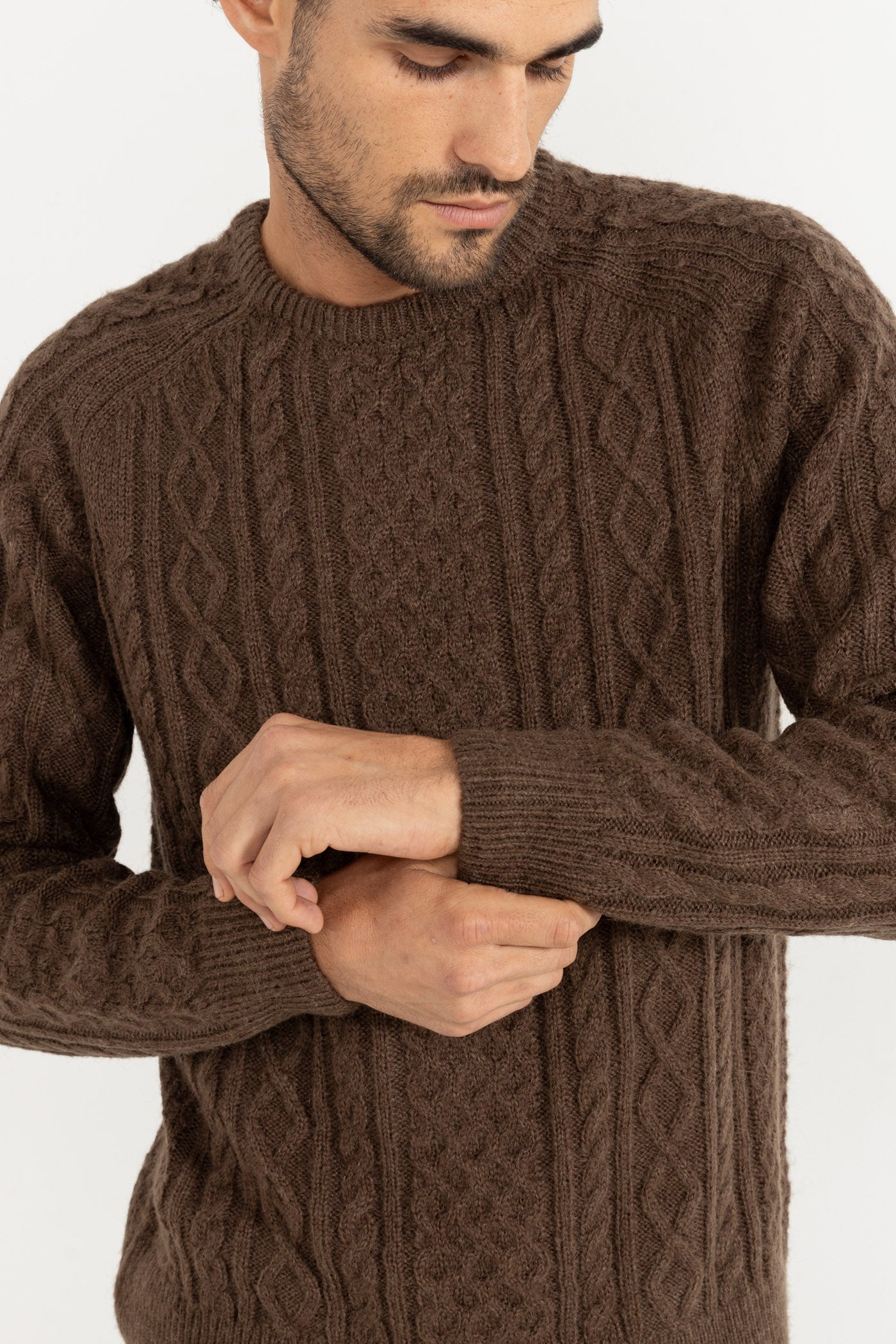 Mohair Fishermans Knit F25