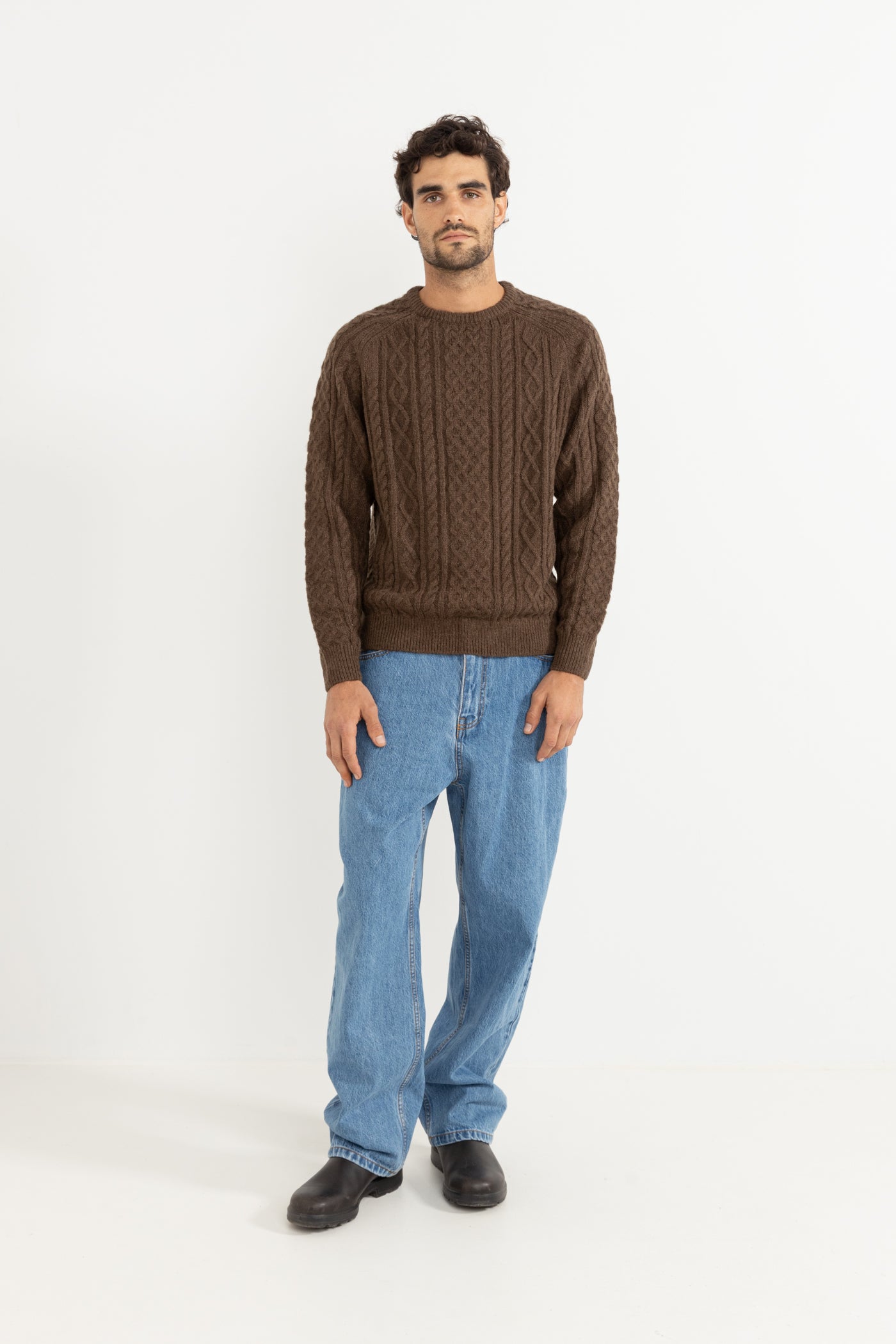 Mohair Fishermans Knit F25