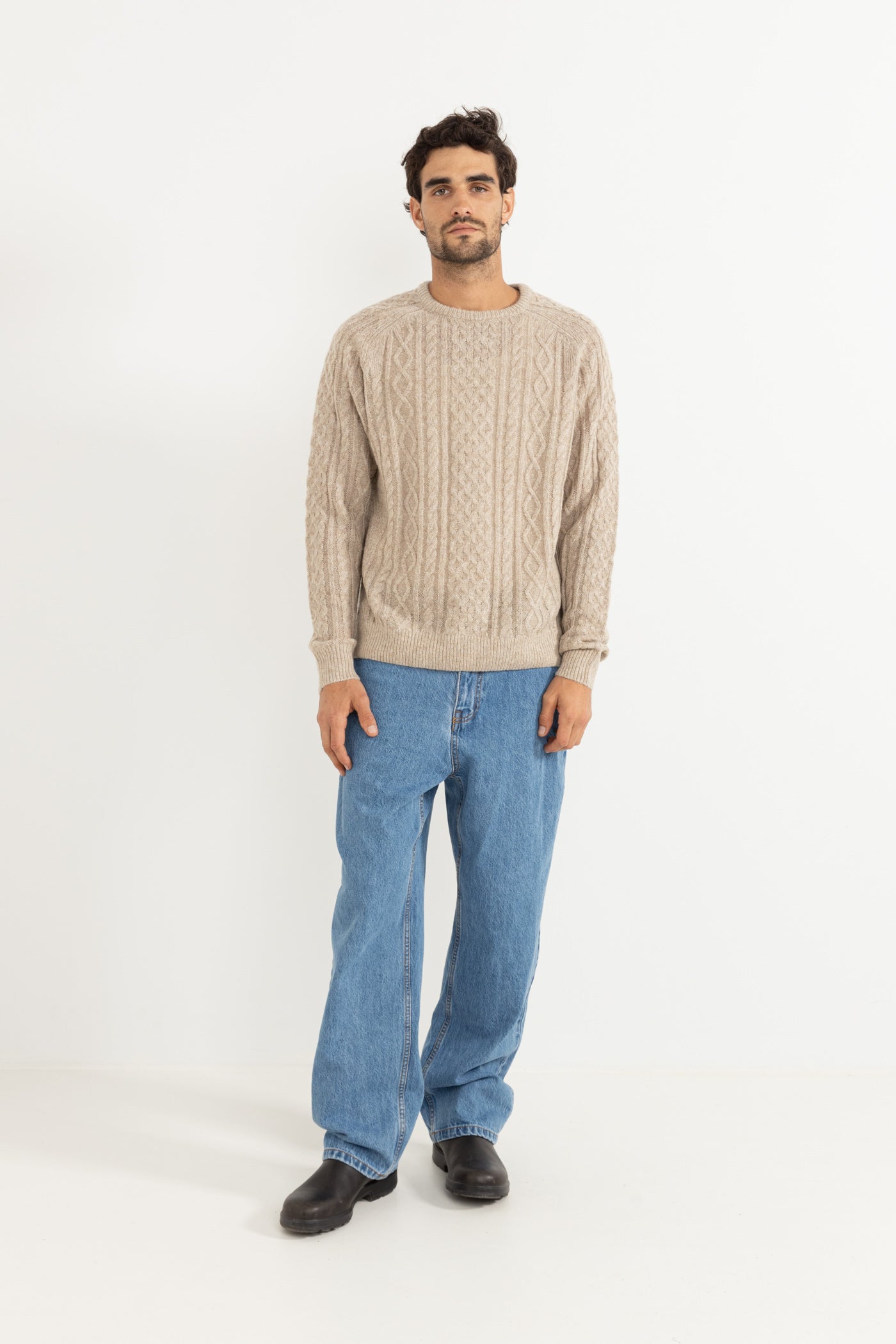 Mohair Fishermans Knit F25