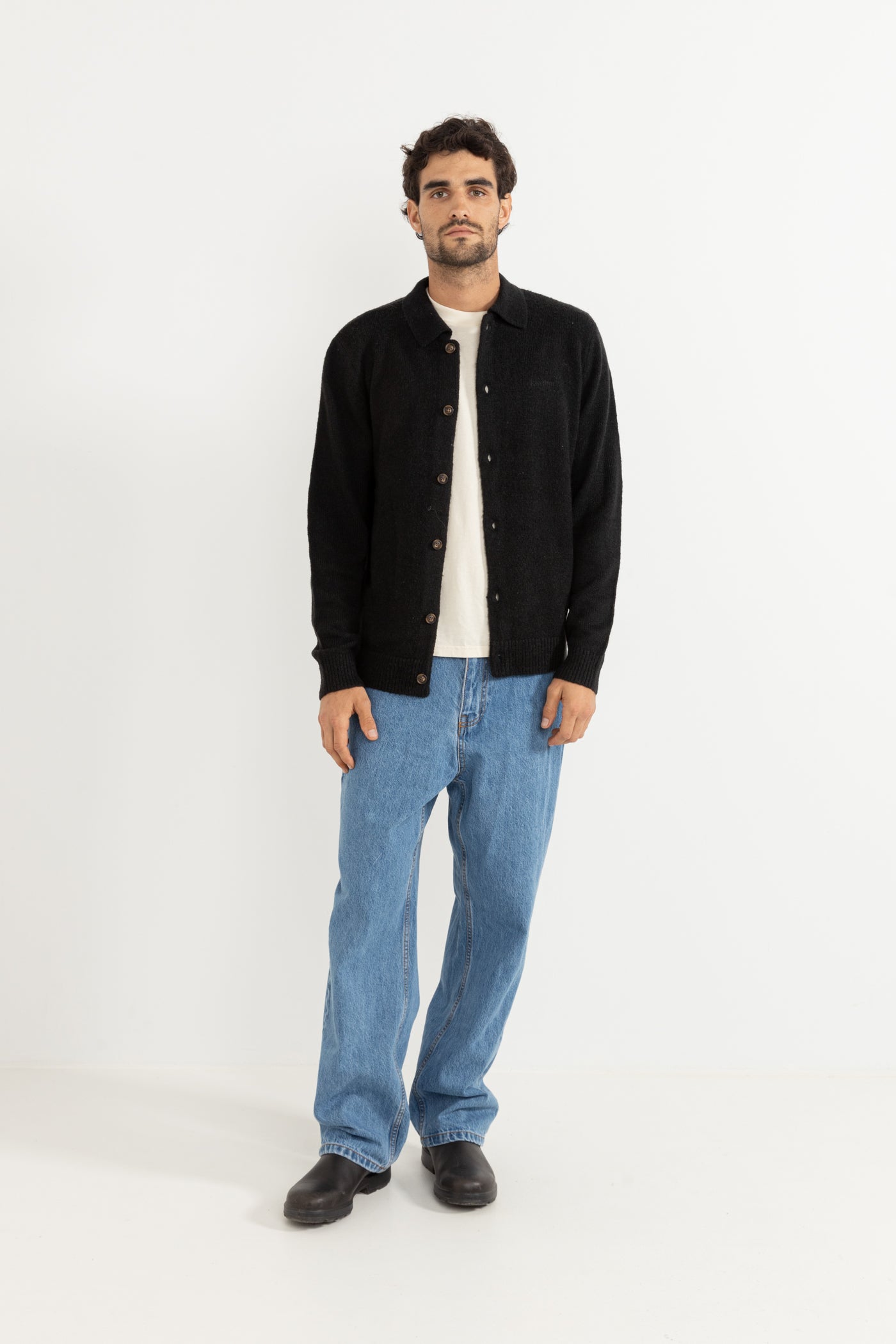 Mohair Button Up Knit F25