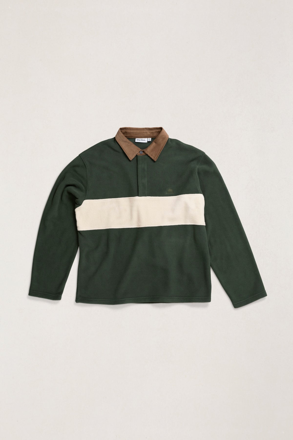 Rhythm Awake Polar Fleece Polo FOREST
