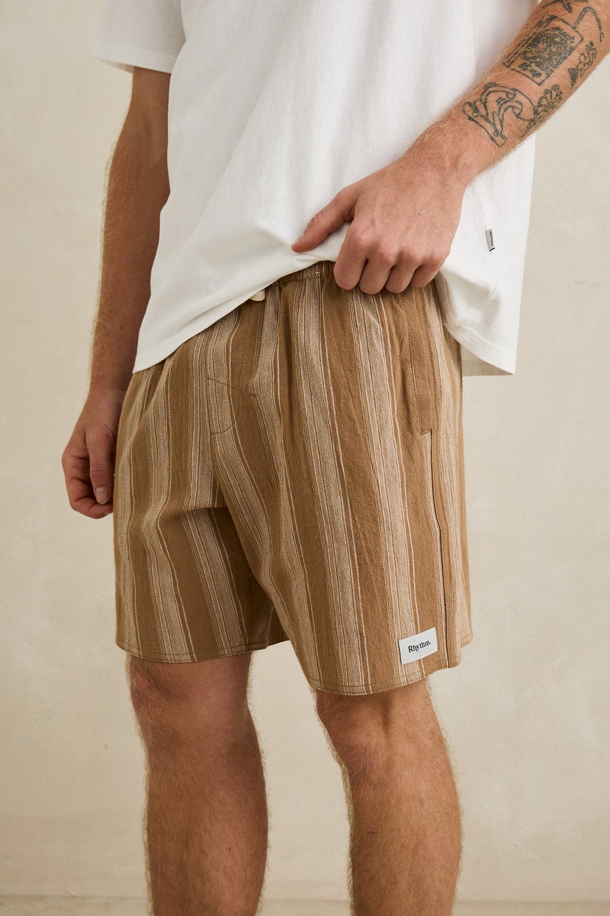 Rhythm Jacquard Stripe Jam SAND