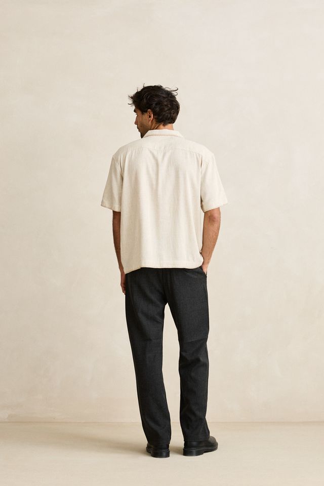 Relaxed Whip Stitch Ss Shirt