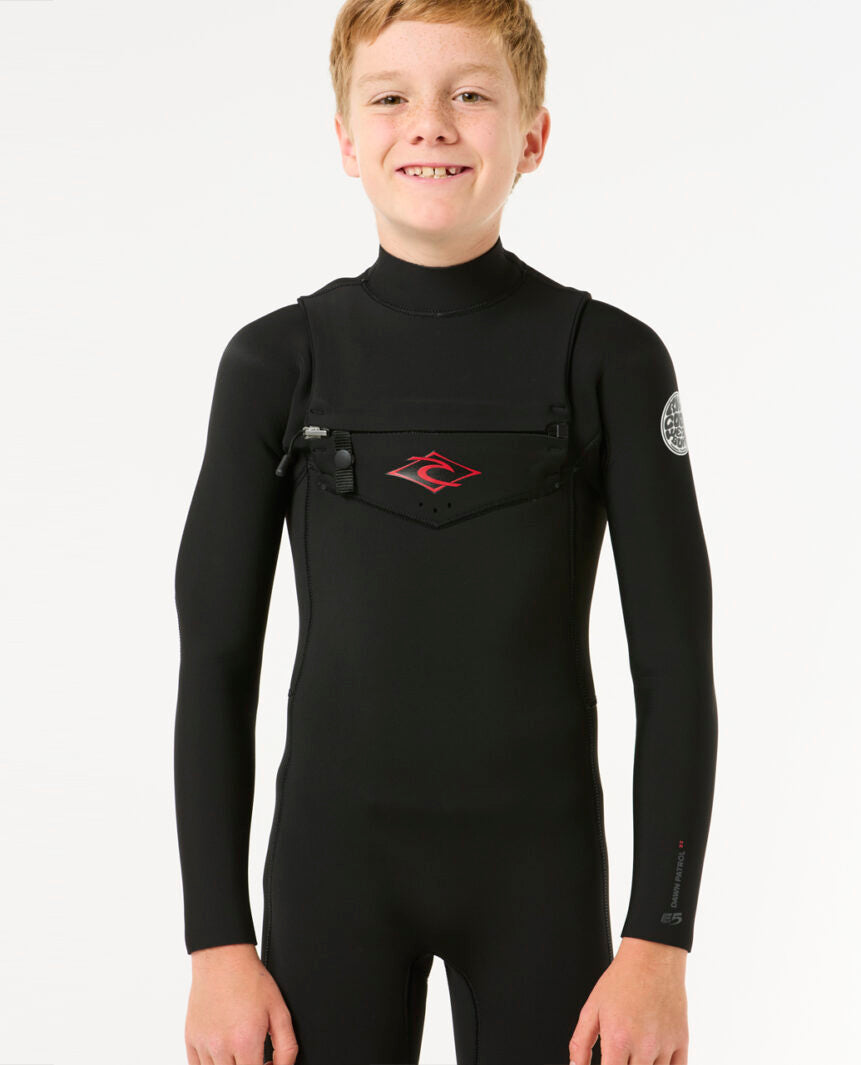 KIDS DAWN PATROL CHEST ZIP 4/3