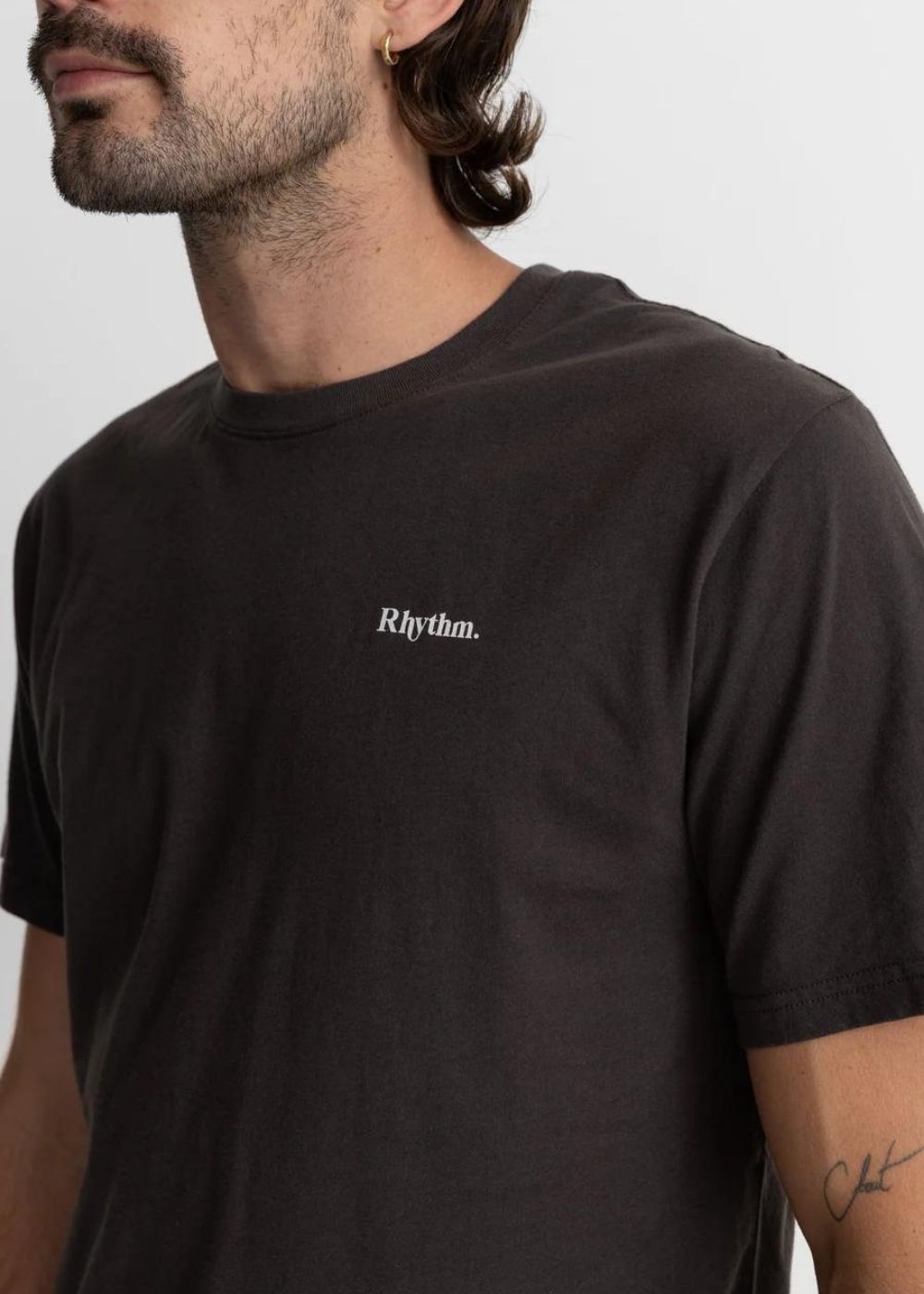  חולצת טישרט קצרה - Classic Brand צבע_vintage_black