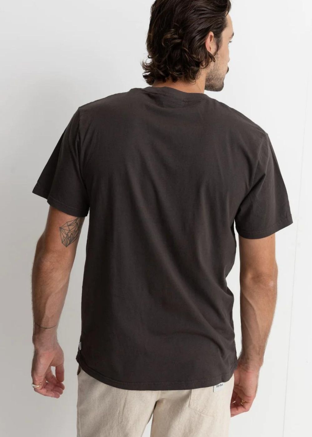 חולצת טישרט קצרה - Classic Brand צבע_vinatage_black