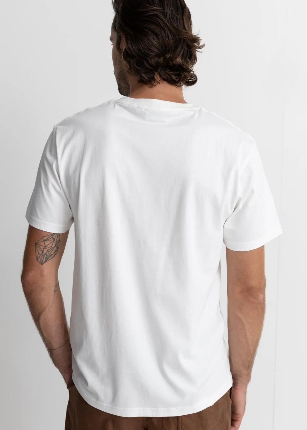  חולצת טישרט קצרה - Classic Brand צבע_vintage_white