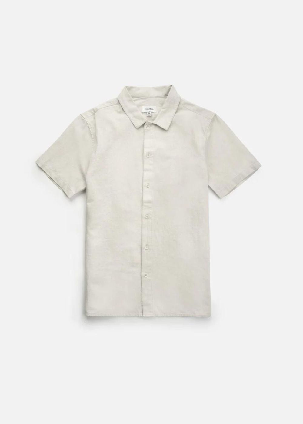 Rhythm Classic Linen Shirt -חולצת פשתן מכופתרת  צבי_sand