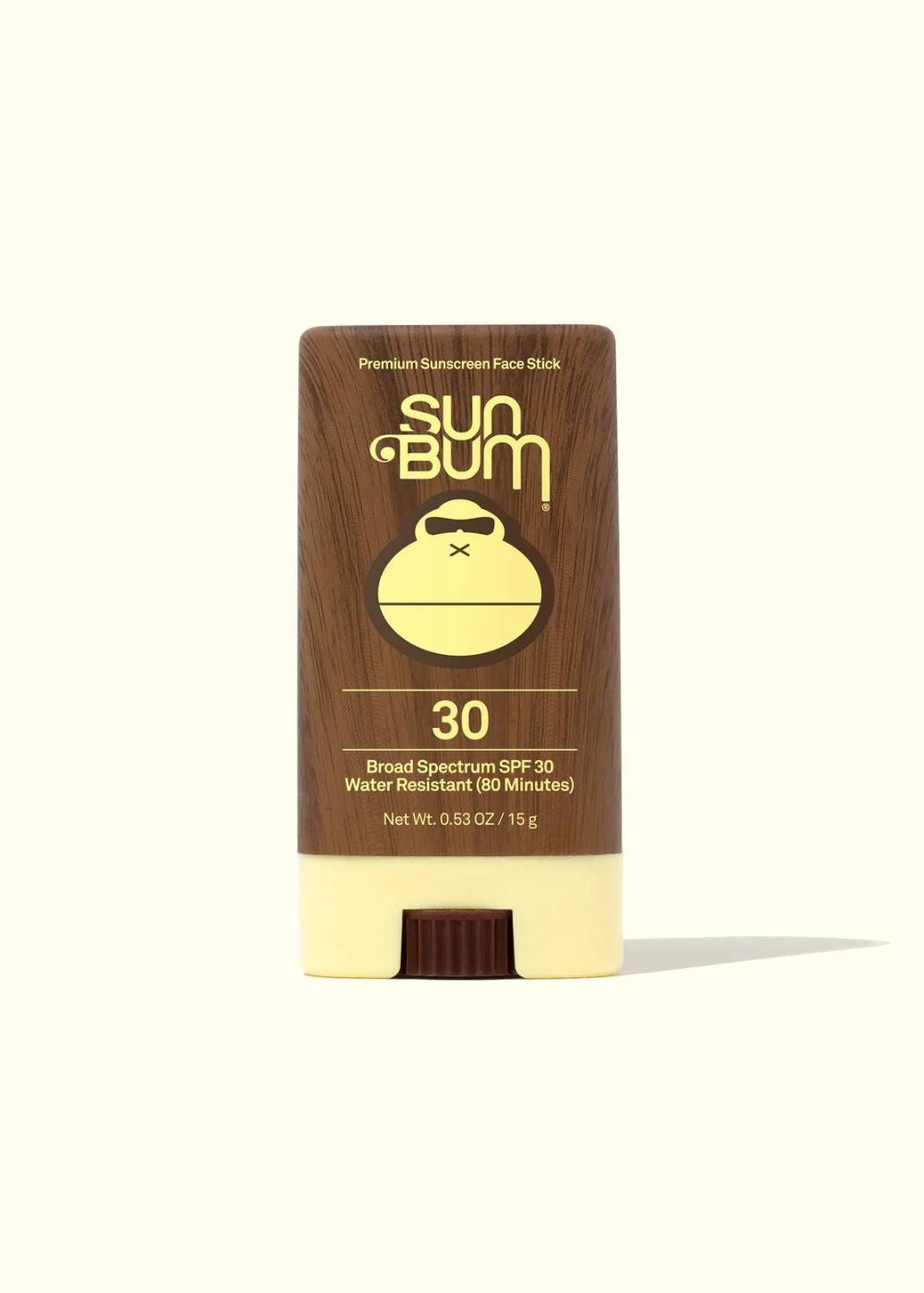 Sun Bum Original SPF 30 Sunscreen Face Stick  13 G / 0.45 OZ - קרם הגנה סטיק לפנים  30spf
