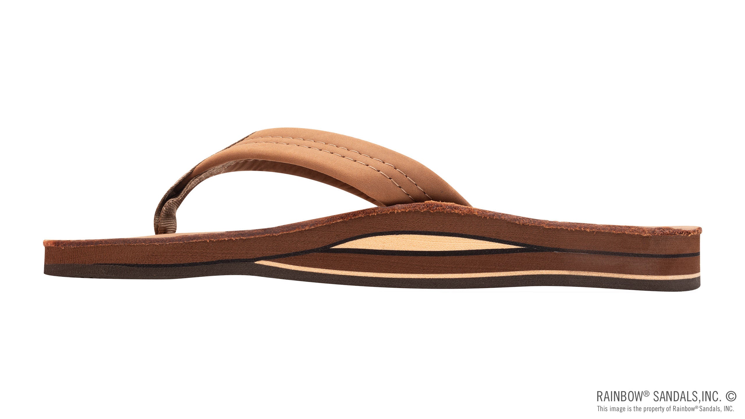 Premier Leather Redwood Double Layer Arch