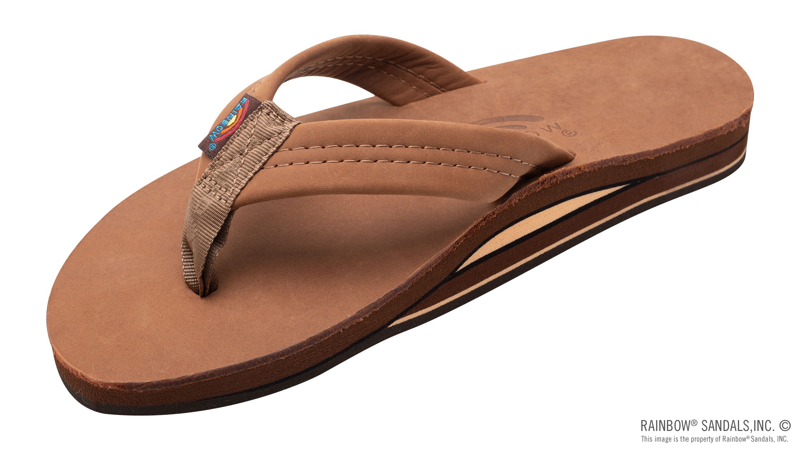 Premier Leather Redwood Double Layer Arch