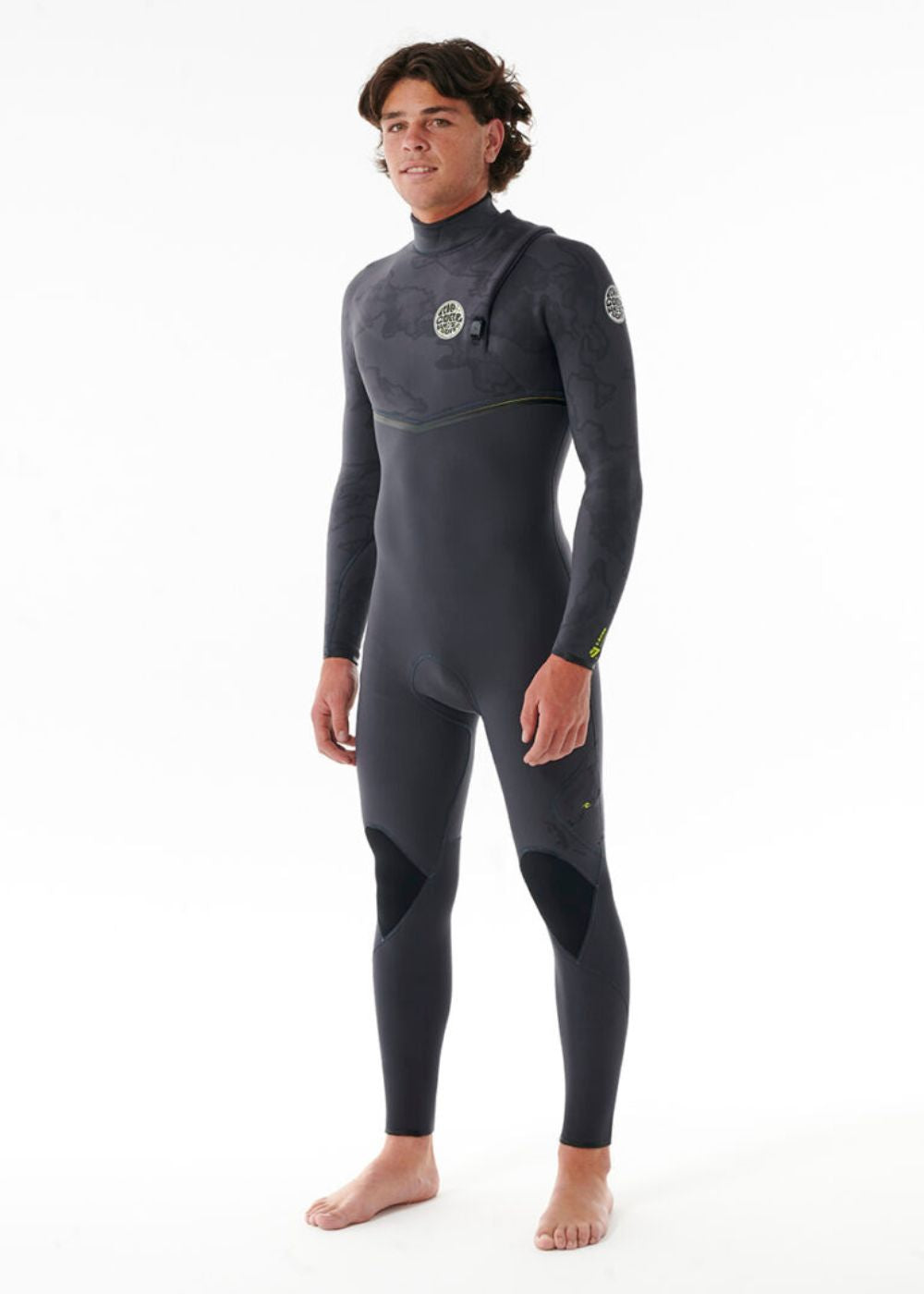 חליפת גלישה ארוכה 4/3 E7 E-Bomb 4/3 Zip Free Wetsuit