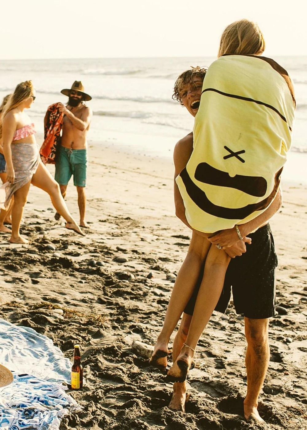 Beach Towel/Sonny - Yellow - מגבת חוף
