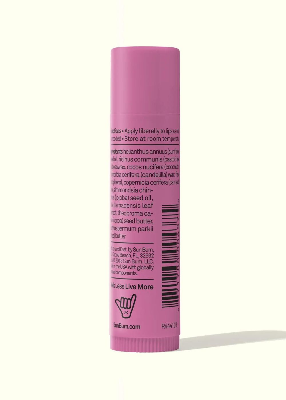 Sun Bum CocoBalm  Moisturizing Lip Balm – Groove Cherry  4.25 G שפתון לחות - גרוב