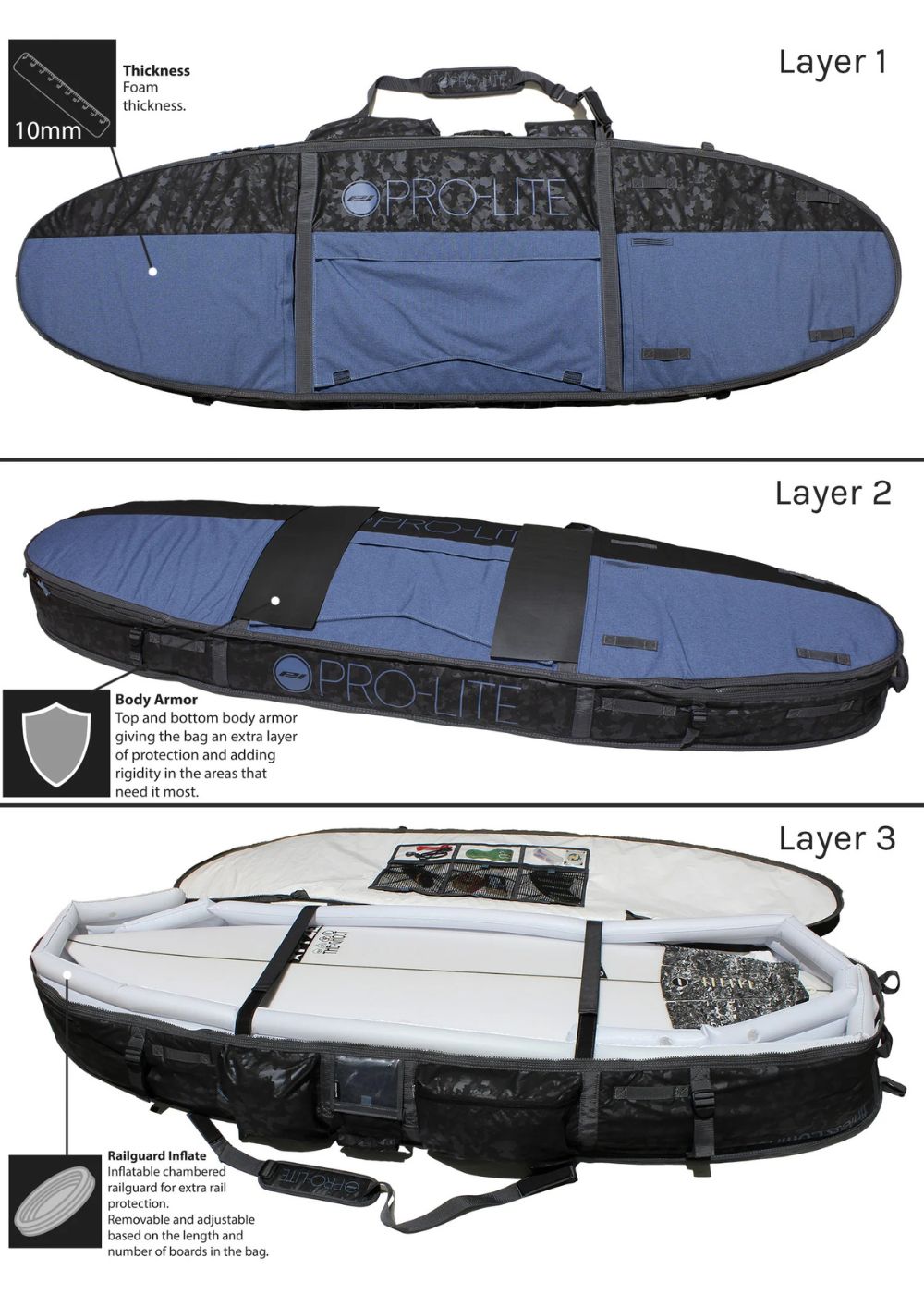 Armored Finless Coffin - (2-3 boards) - 6.6