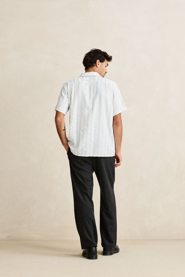 Novelty Stripe Ss Shirt