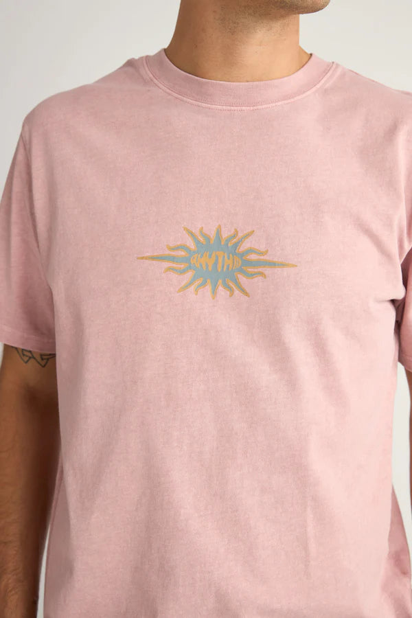 Flame Printed Vintage Ss T-Shirt