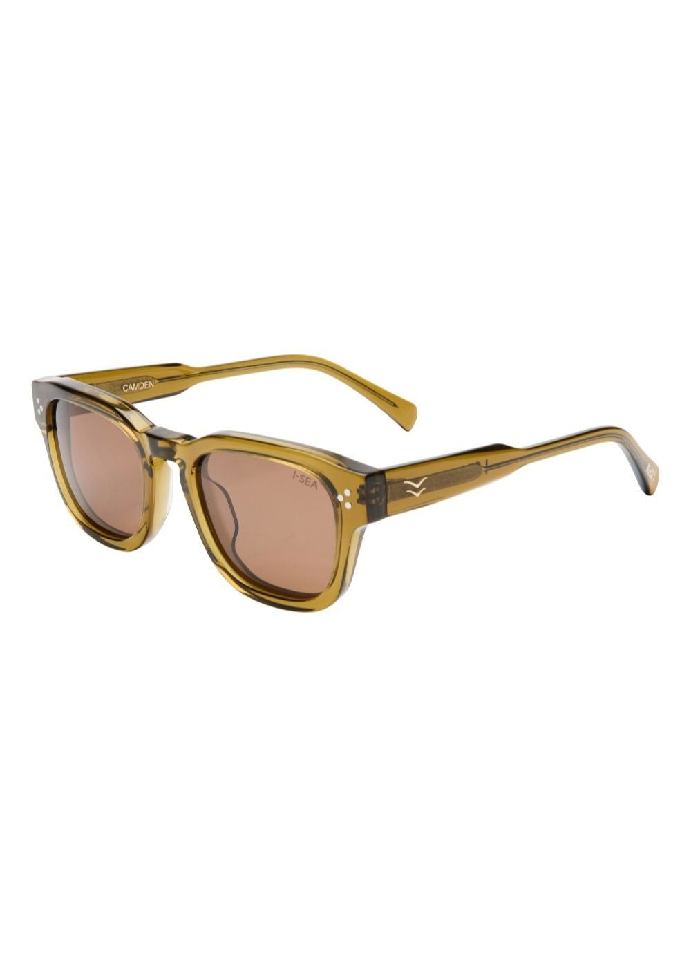 i-sea sunglasses - משקפי שמש דגם- Camden צבע_KELP/BROWNi-sea sunglasses - משקפי שמש דגם- Camden צבע: KELP/BROWN