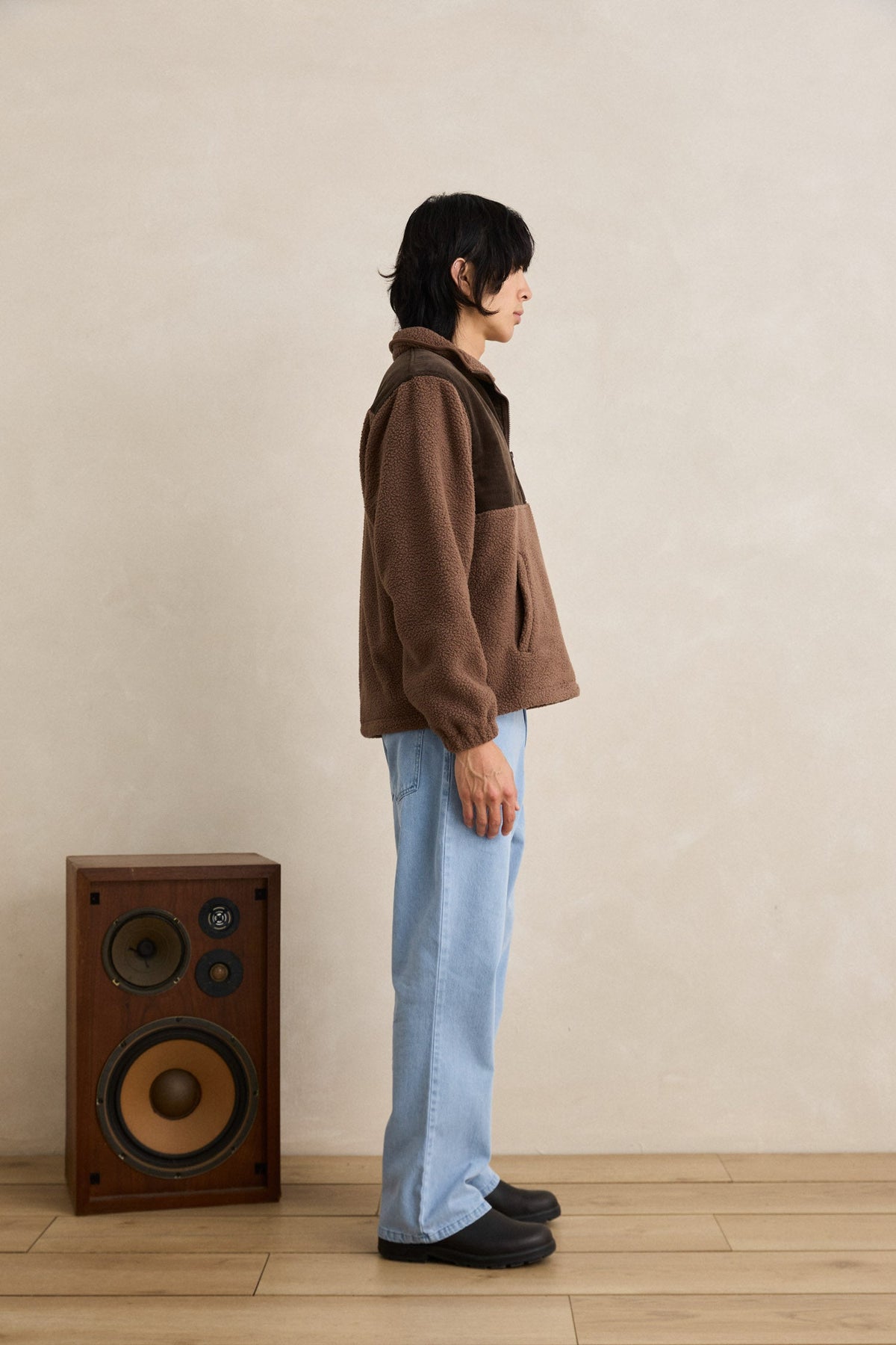 Rhythm Stables Half Zip TAUPE