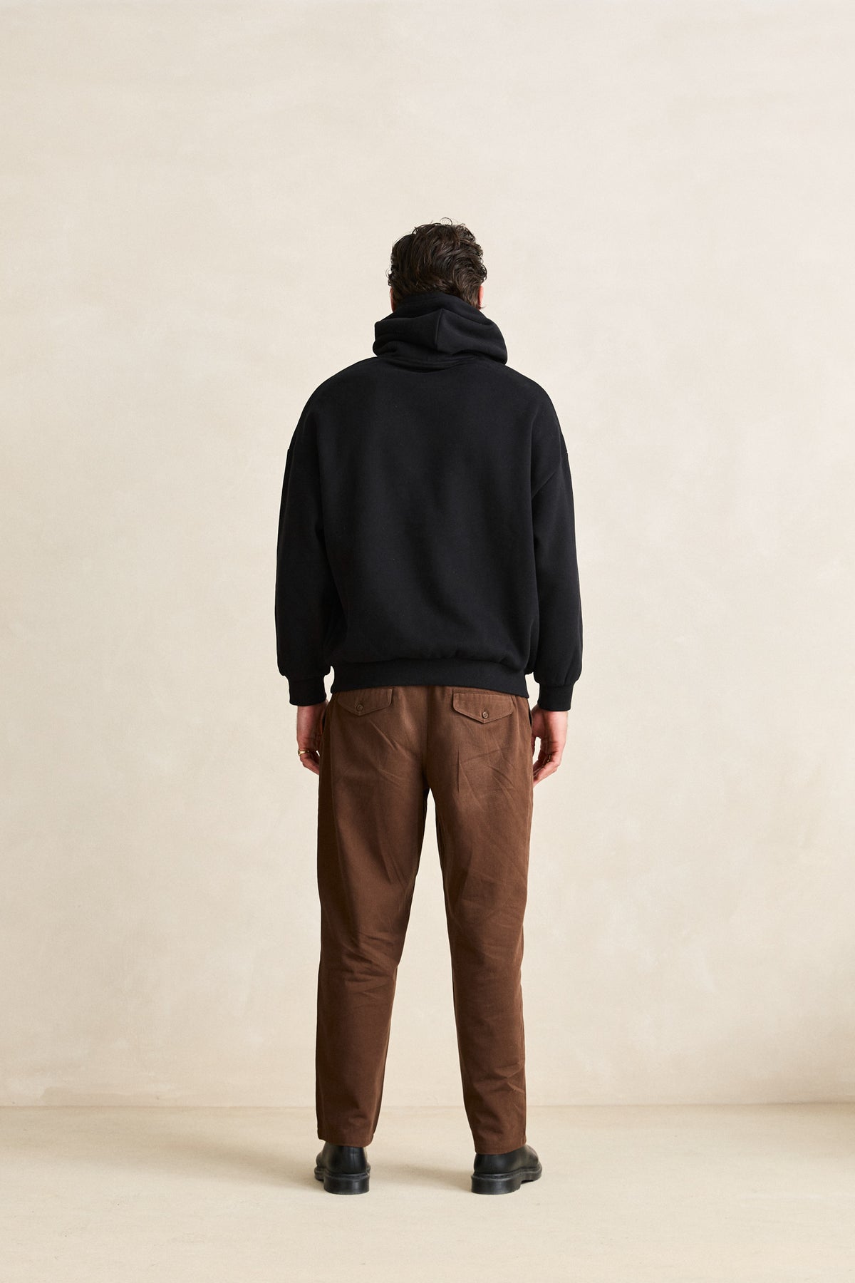 Rhythm Pressed Petal Hood BLACK