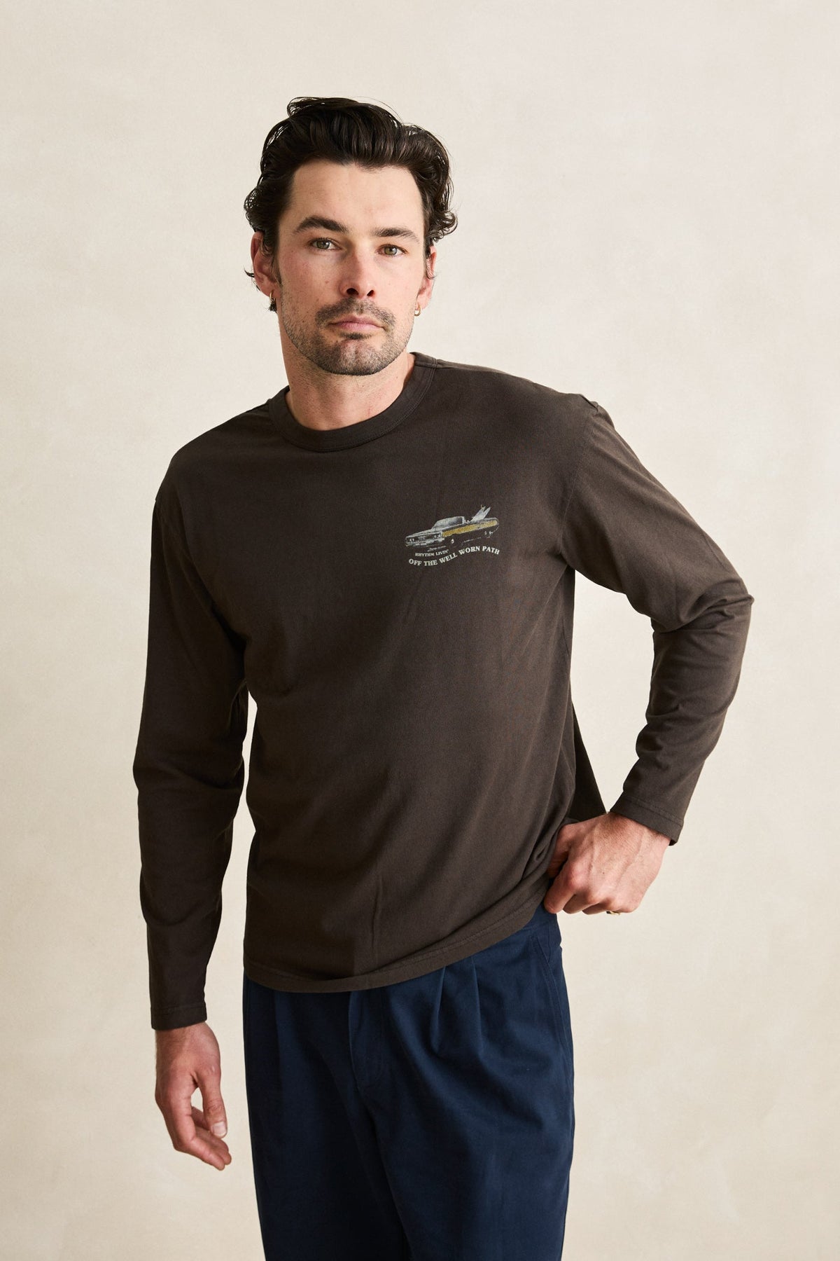 Heading West Vintage Ls T-shirt