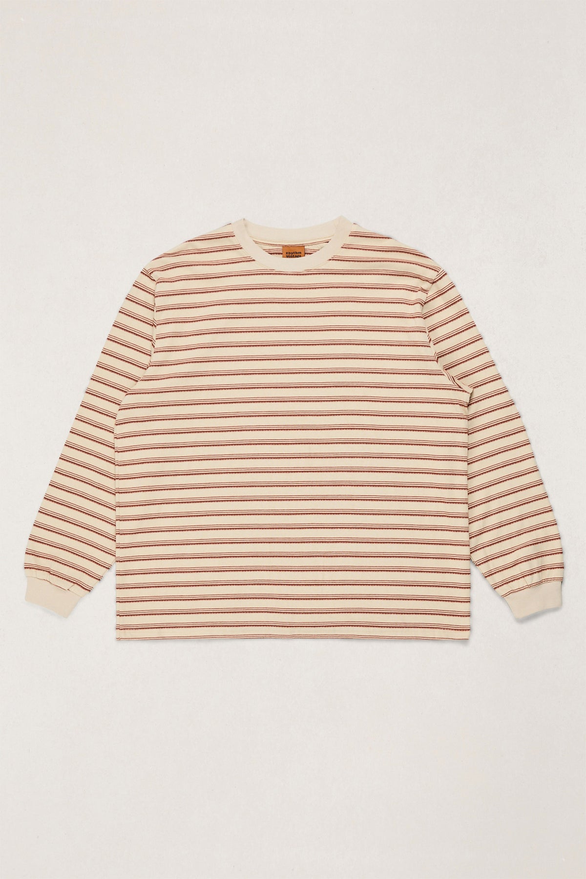 Vintage Stripe LS T-Shirt Natural