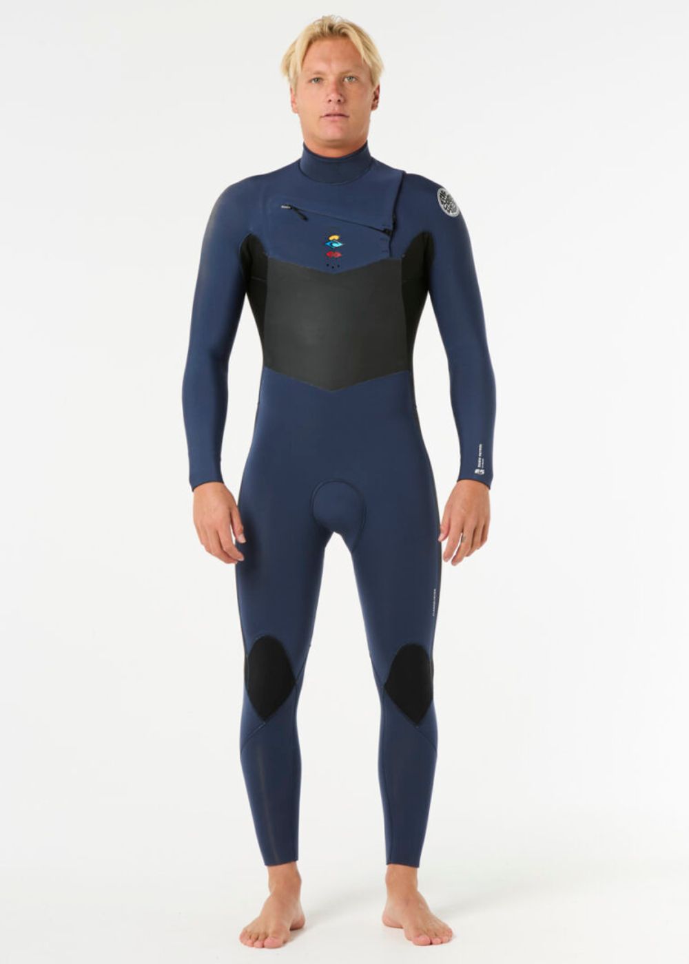 חליפת גלישה ארוכה 3/2 Dawn Patrol 3/2 Chest Zip Wetsuit