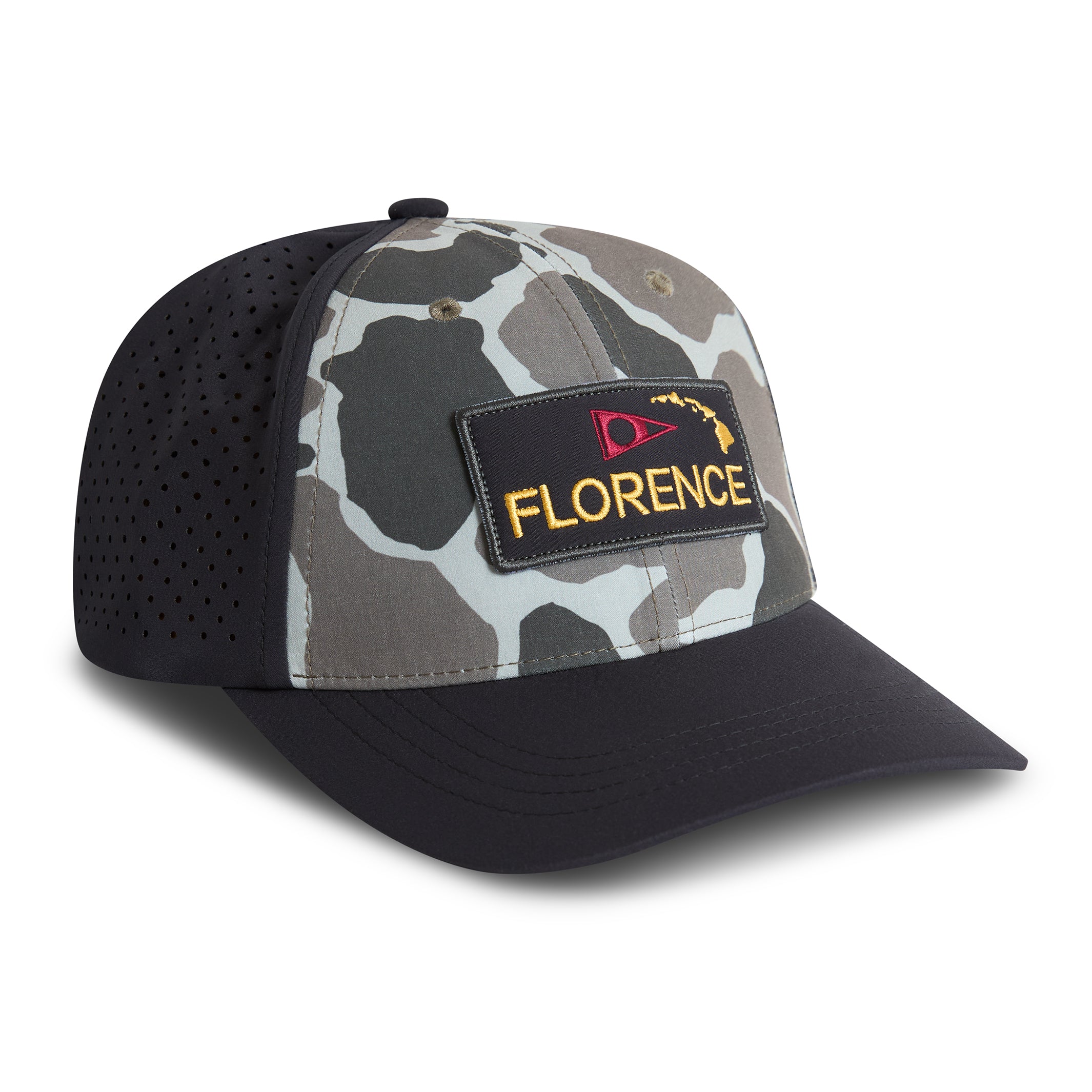 Camo Airtex Trucker Hat