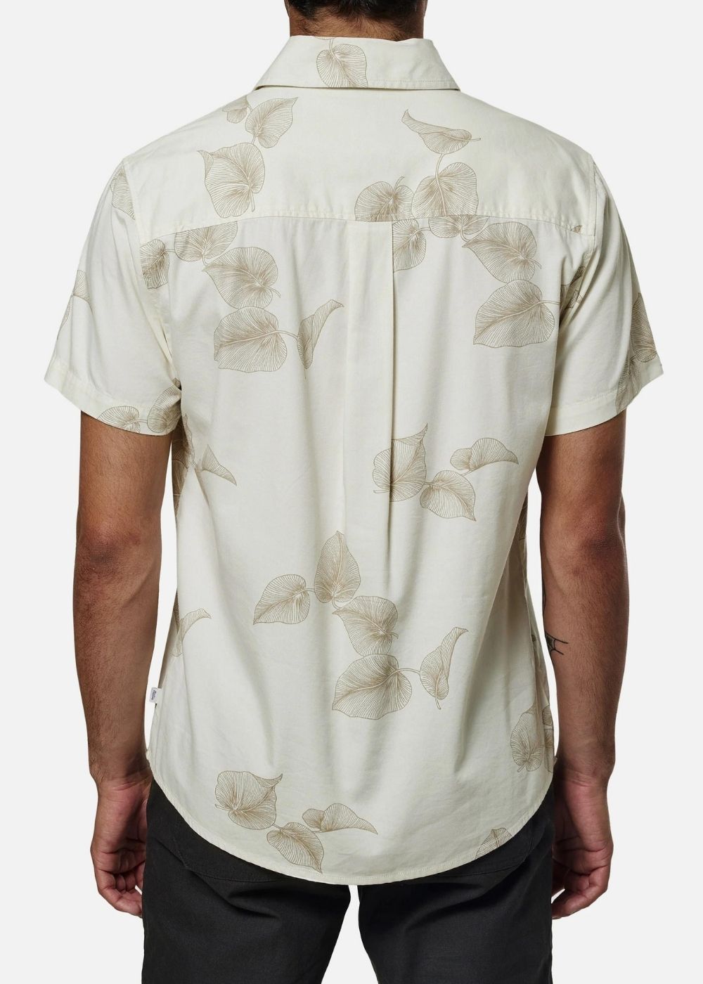 Gust Shirt - מכופתרת כותנה קצרה עלים