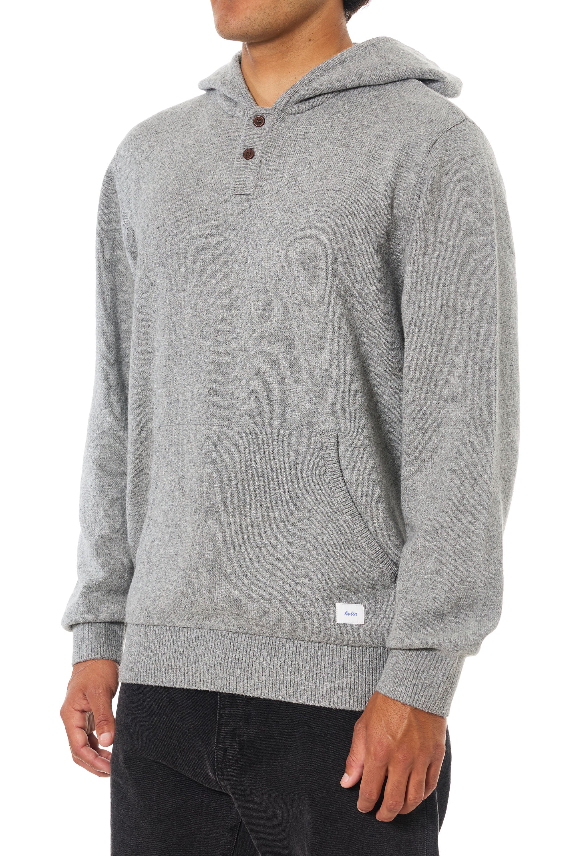 Hayes Hooded Henley Sweater