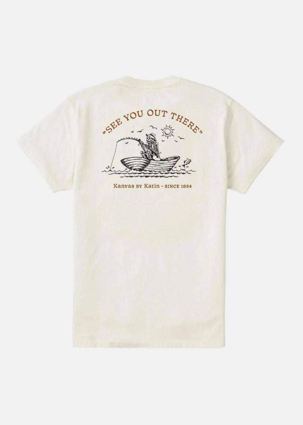 Cast Off Tee - טישרט 100% כותנה אורגנית דגם