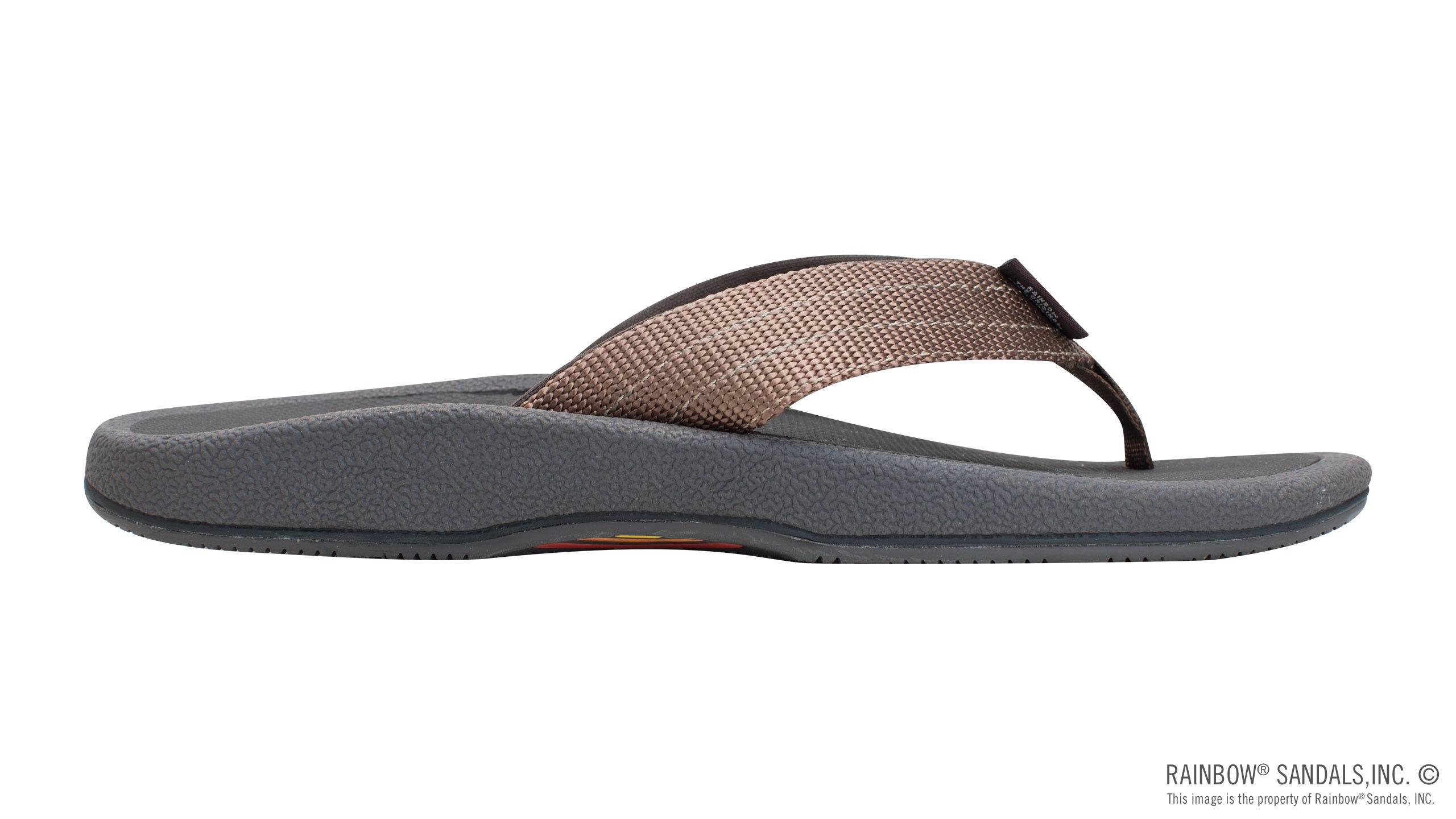 Mariner  - Dark Br Rubber Orthotic w \arch
