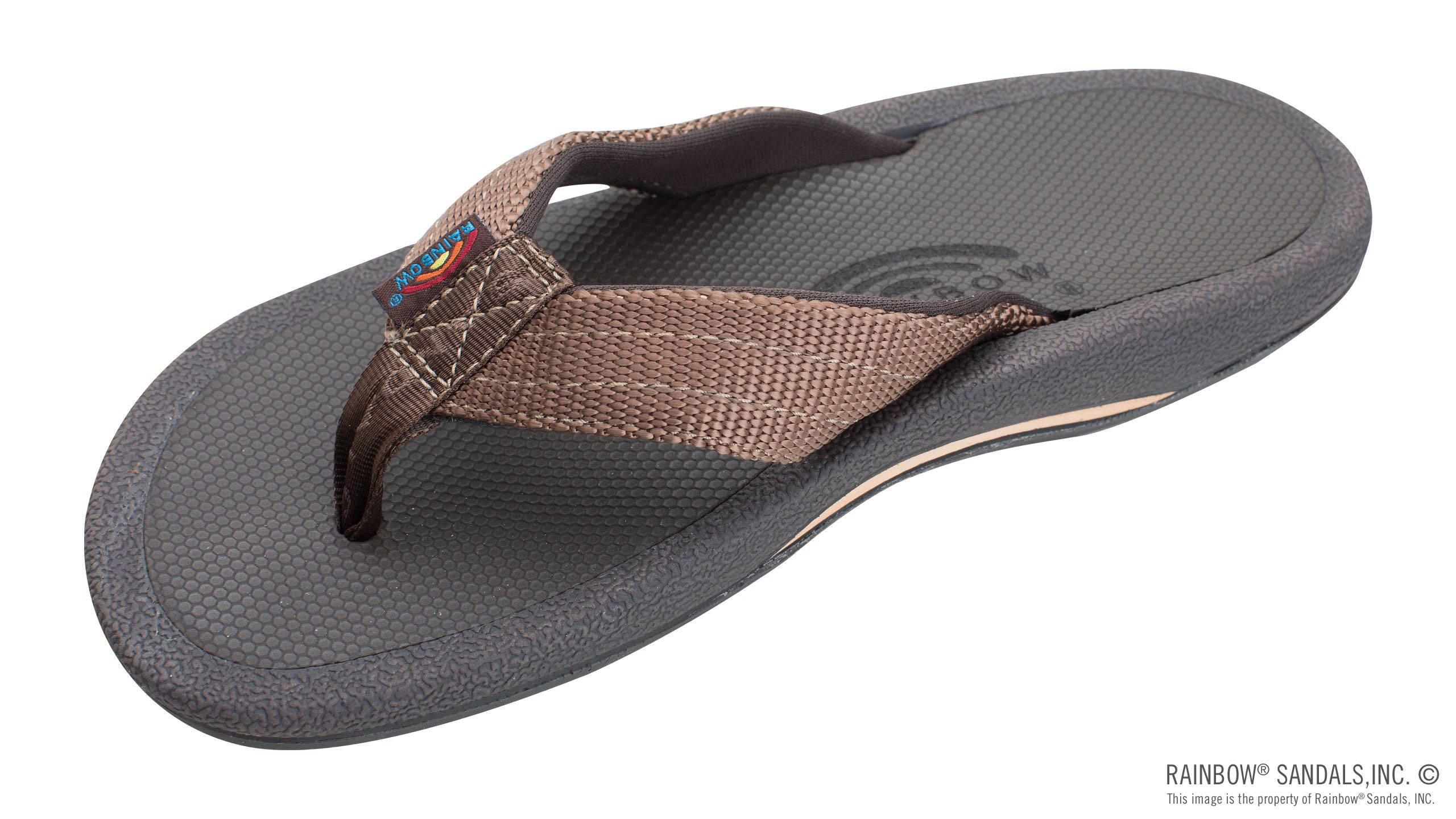 Mariner  - Dark Br Rubber Orthotic w \arch
