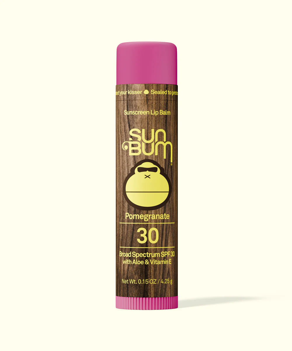 Sun Bum Original SPF 30 Sunscreen Lip Balm – Pomegranate  4.25 G / 0.15 OZ