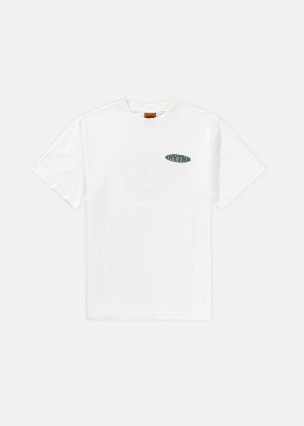 Sound Printed Vintage Ss T-Shirt - טישרט קצרה לבנה סטייל וינטג׳