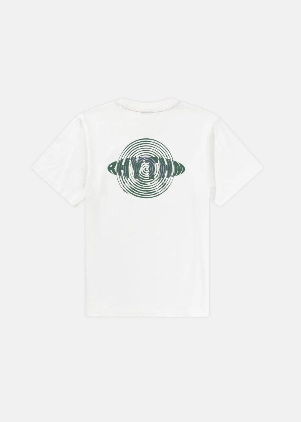Sound Printed Vintage Ss T-Shirt - טישרט קצרה לבנה סטייל וינטג׳